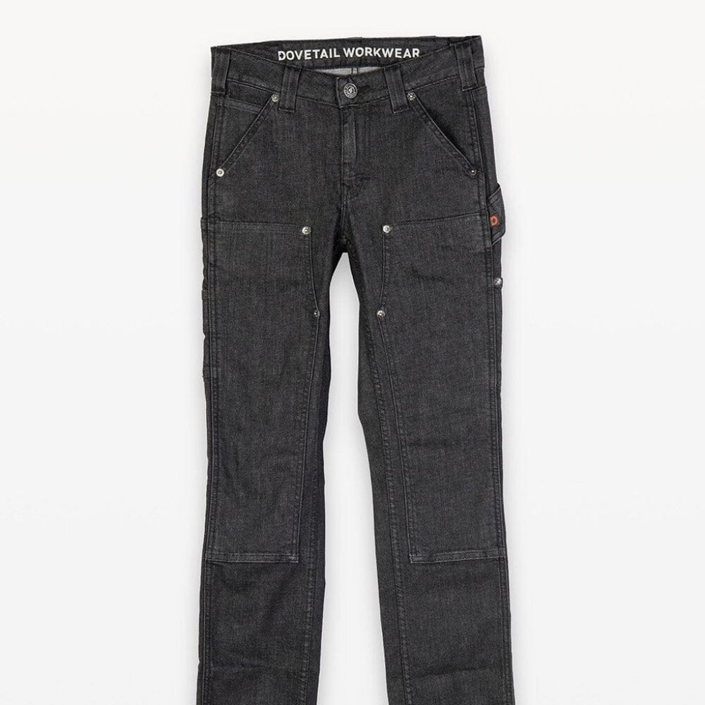 Maven Slim Heathered Black slim work pants jeans